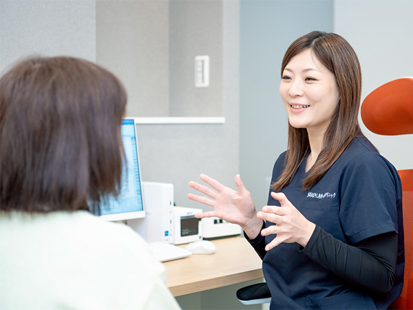 女性医師が対応